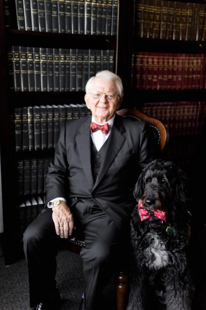 Tulsa divorce attorney Robert G "Hap" Fry Jr. and Badger